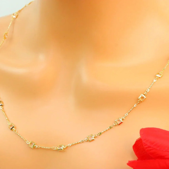 "New Beautiful Design Necklace Chain for Women/Girls, Gift, N527 - Picture 2 of 10